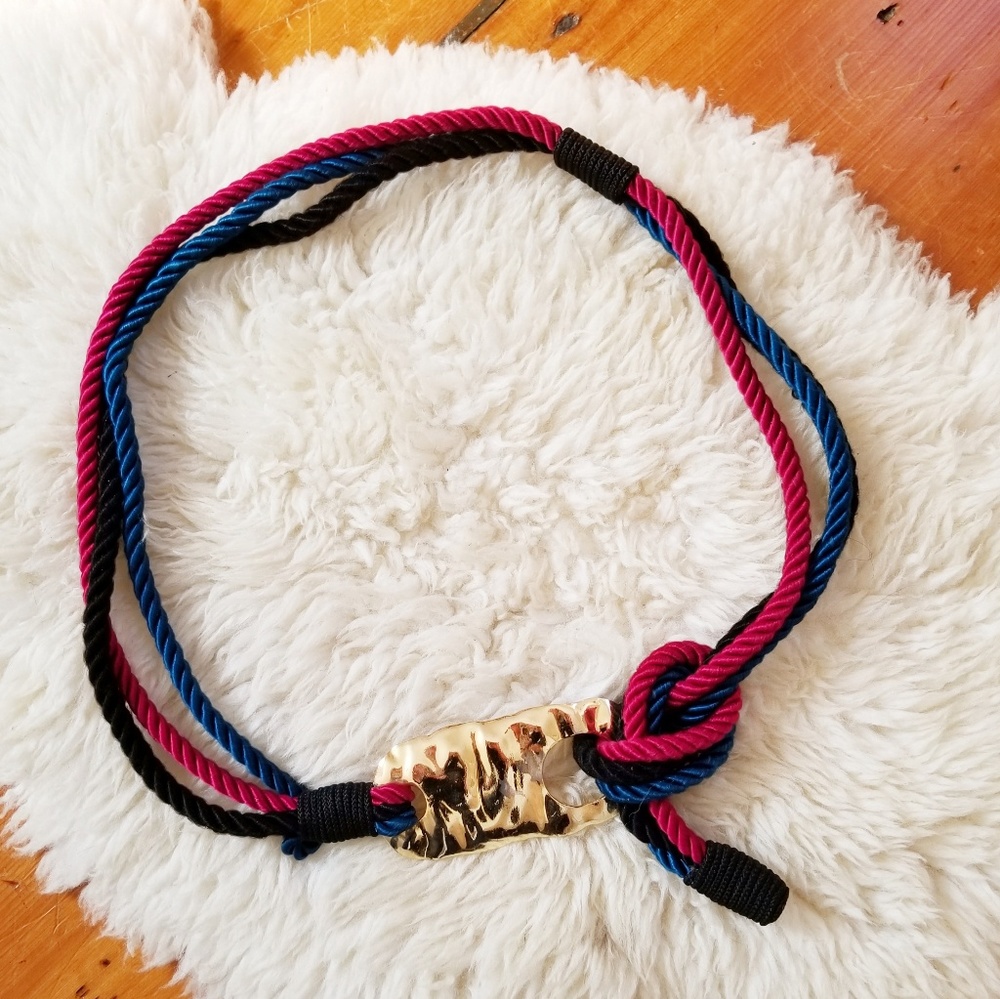 VTG 80s Rope Belt - Picture 2 of 8